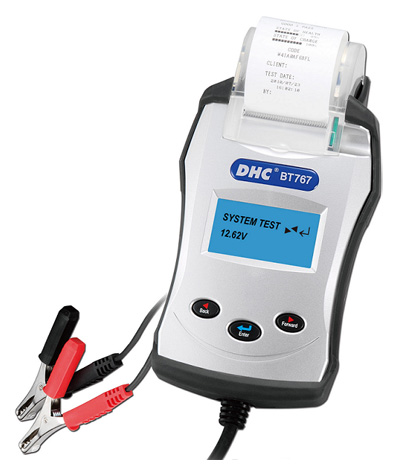 Tester Aki Digital dengan Printer BT747